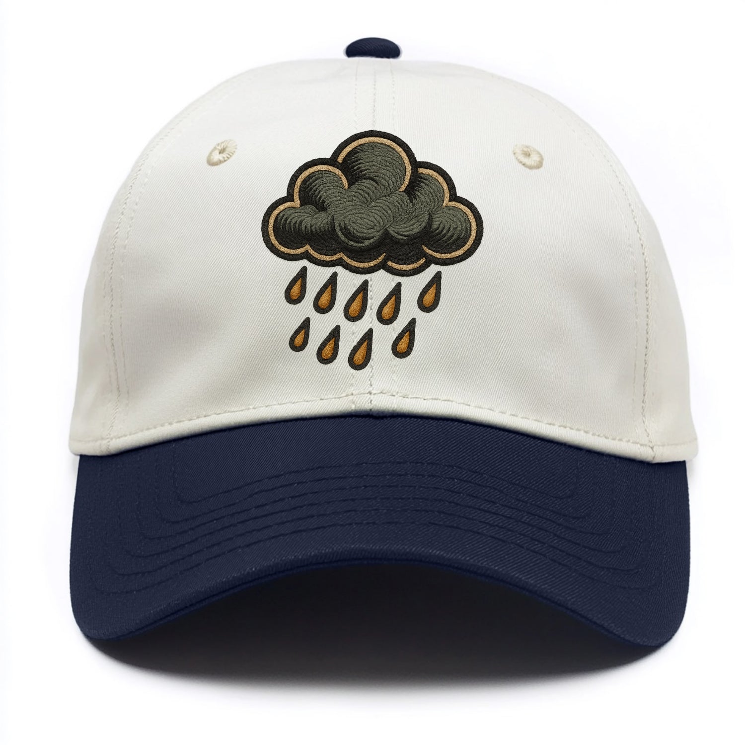 Rain Cloud  - Two Tone Cap - Navy