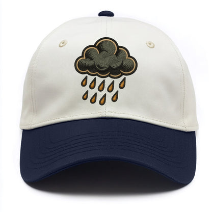 Rain Cloud  - Two Tone Cap - Navy