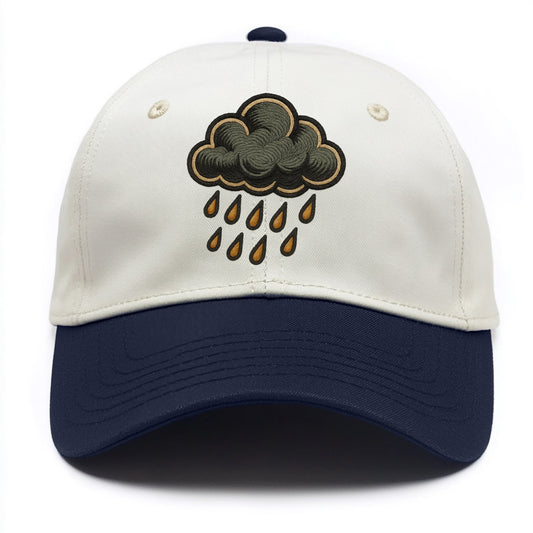 Rain Cloud  - Two Tone Cap - Navy