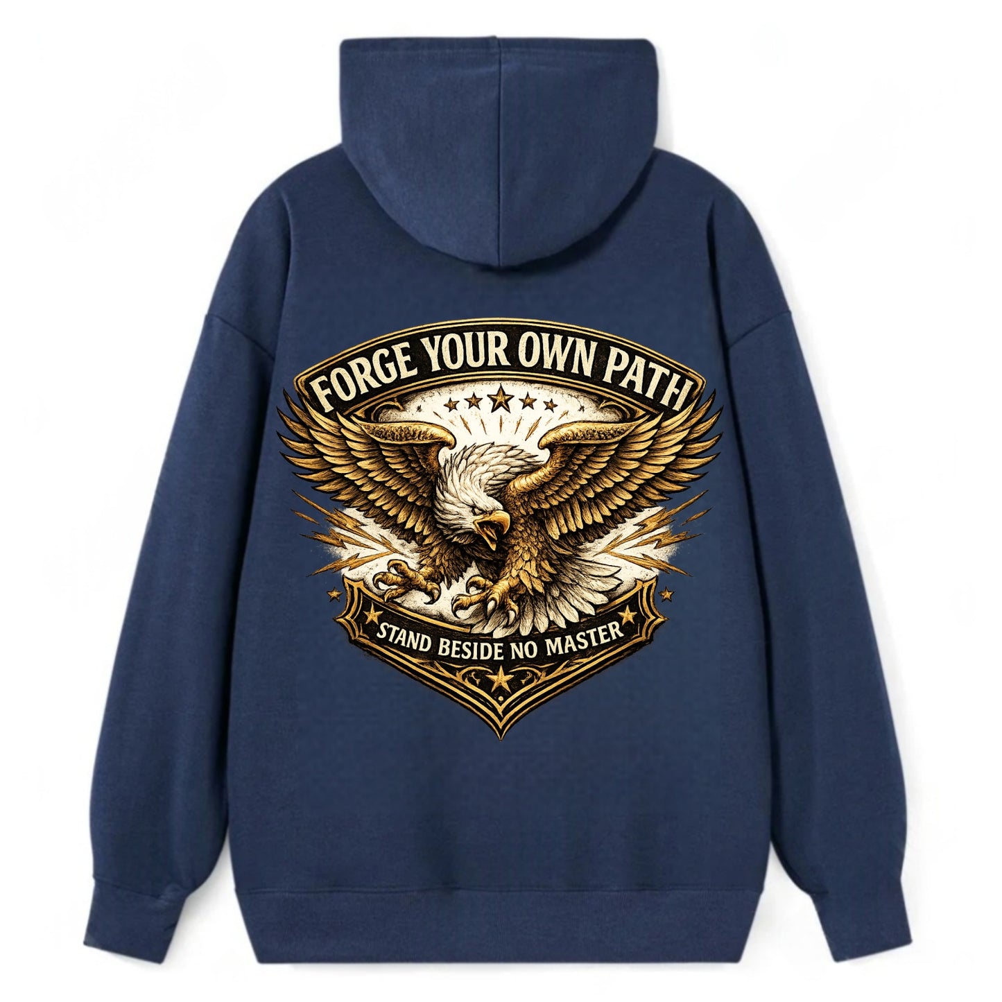 Forge Your Own Path - Classic Pullover Hoodie - Navy