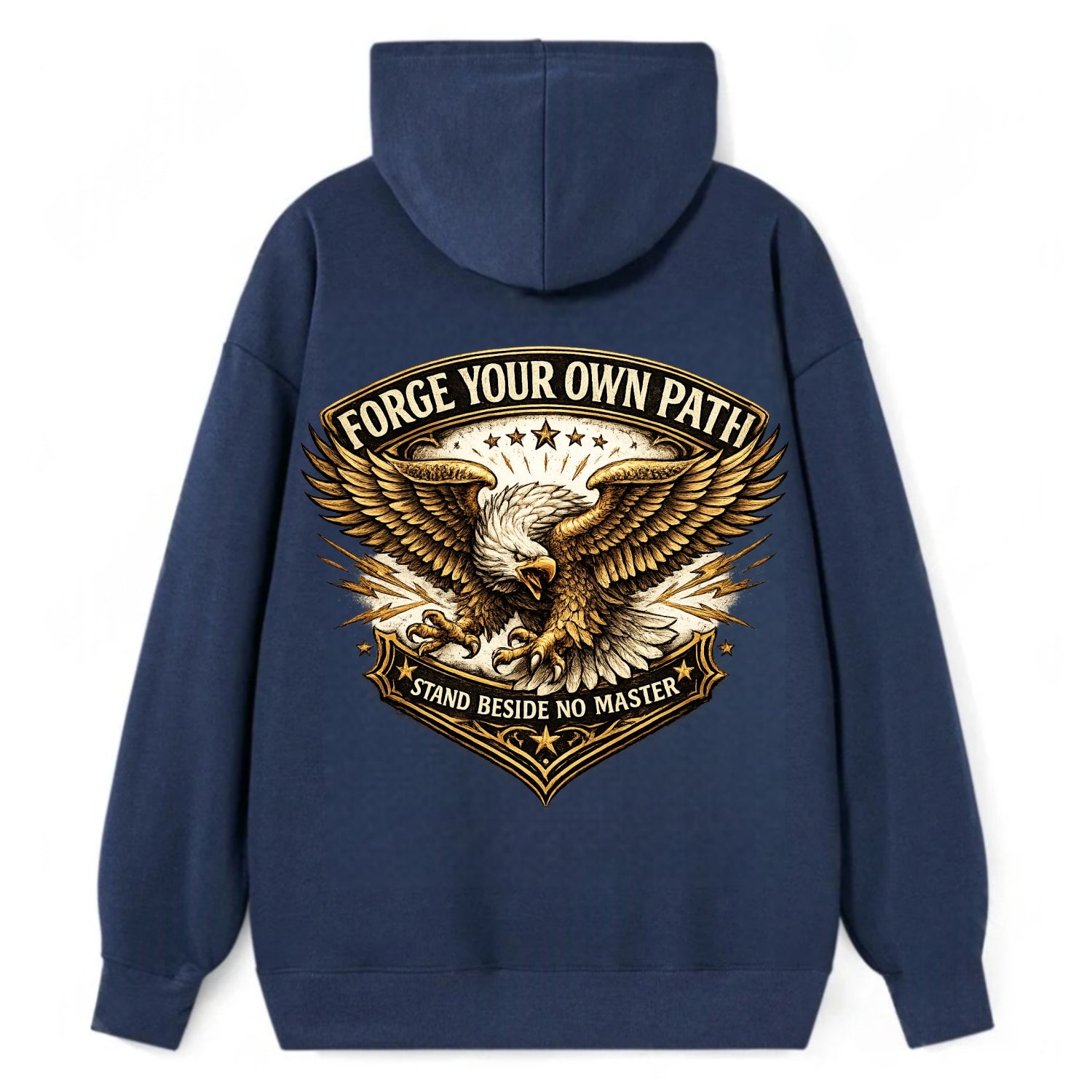 Forge Your Own Path - Classic Pullover Hoodie - Navy