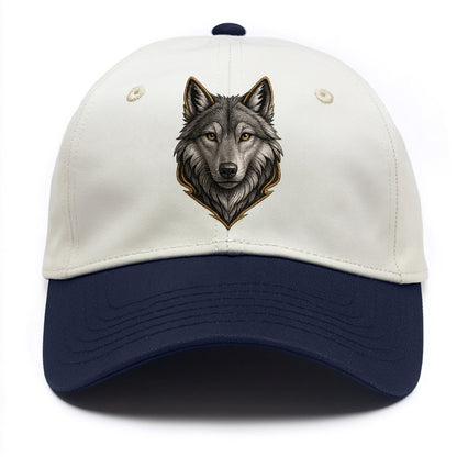 Wolf Totem  - Two Tone Cap - Navy