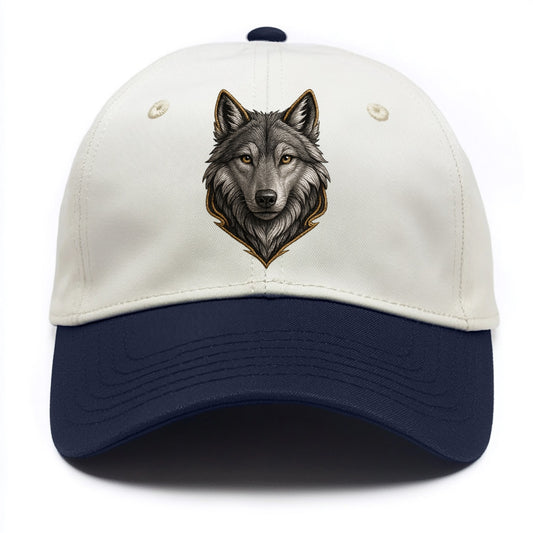 Wolf Totem  - Two Tone Cap - Navy