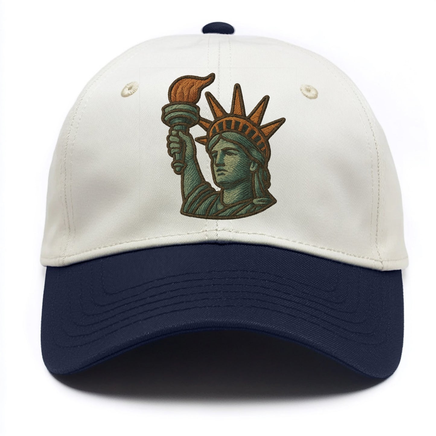 Statue of Liberty  - Two Tone Cap - Navy