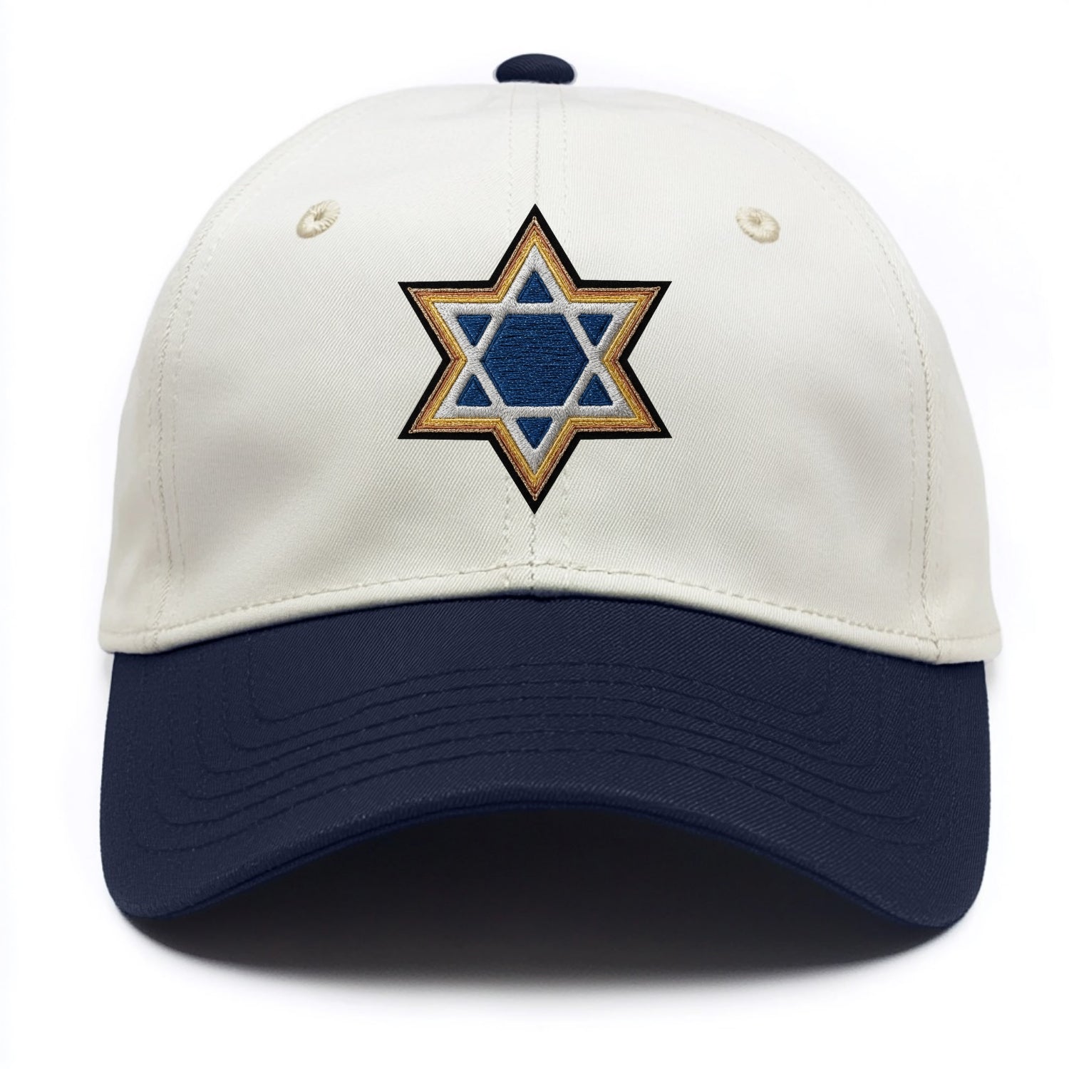 Star of David - Two Tone Cap - Navy