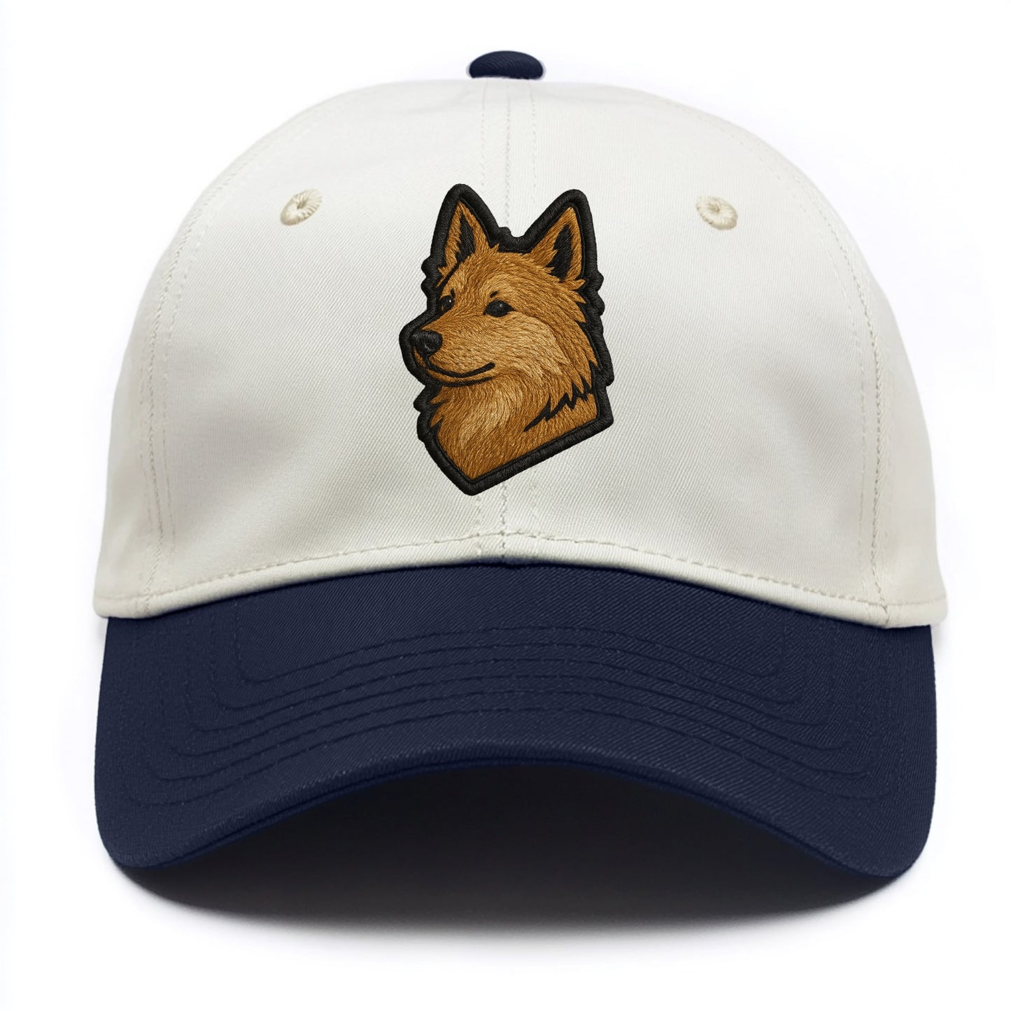 Icelandic Sheepdog - Trendy Iceland spit - Two Tone Cap - Navy