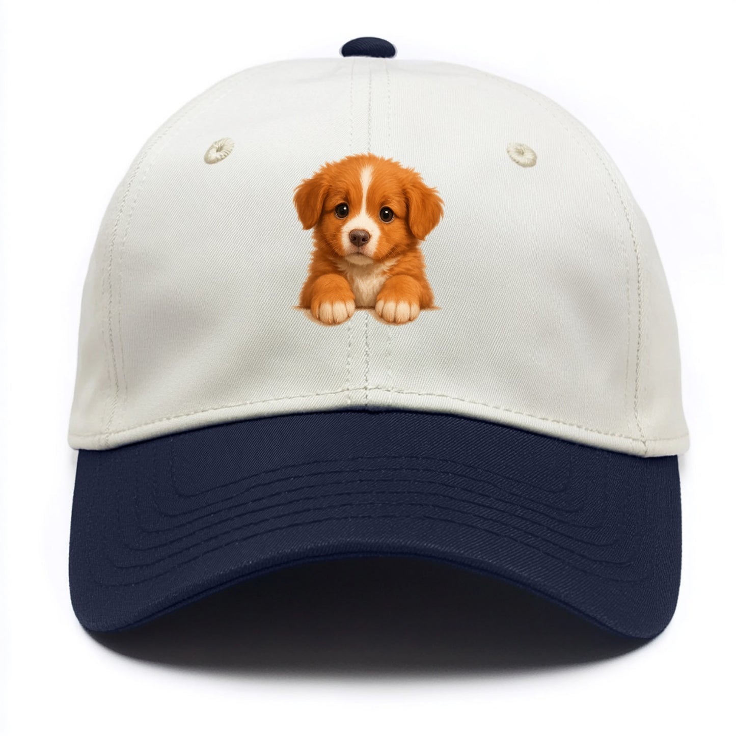 Nova Scotia Duck Tolling Retriever  - Two Tone Cap - Navy