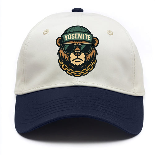Yosemite Bear - Two Tone Cap