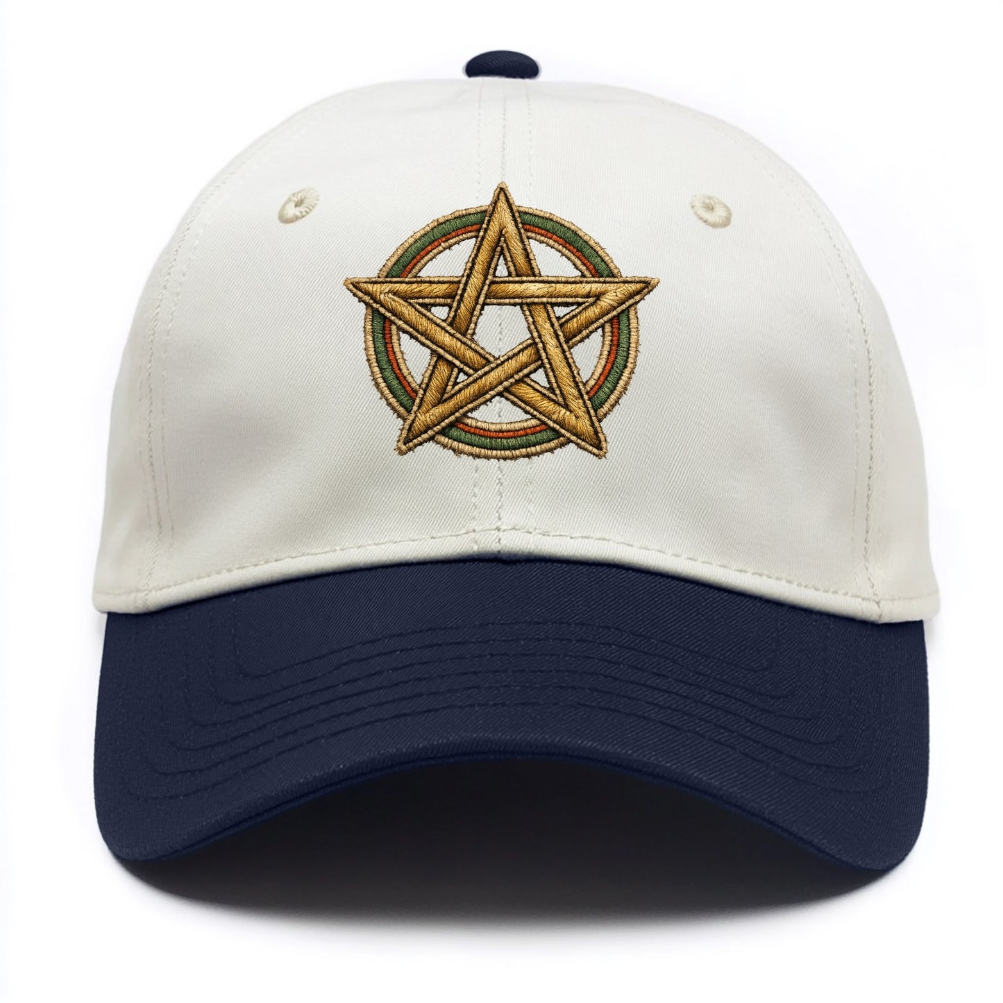 Pentacle Knot - Two Tone Cap - Navy