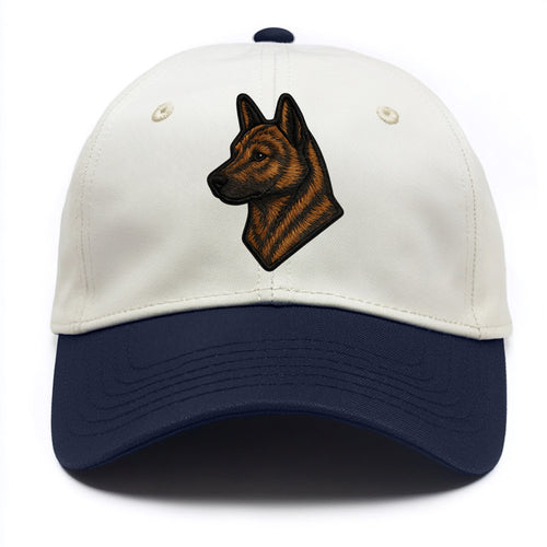 Kai Ken - Modern tiger dog logo with bol - Two Tone Cap