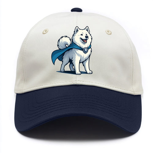 Samoyed Winter Hero  - Two Tone Cap