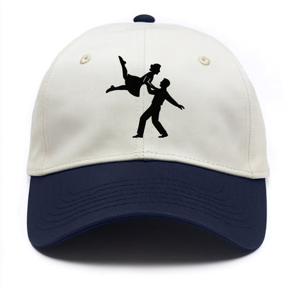 Swing dancers aerial lift - Two Tone Cap - Navy