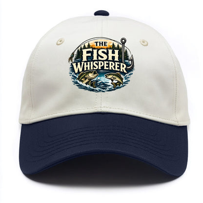 The Fish Whisperer - Two Tone Cap - Navy