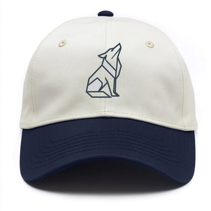 Titanium Wolf Strong  - Two Tone Cap - Navy