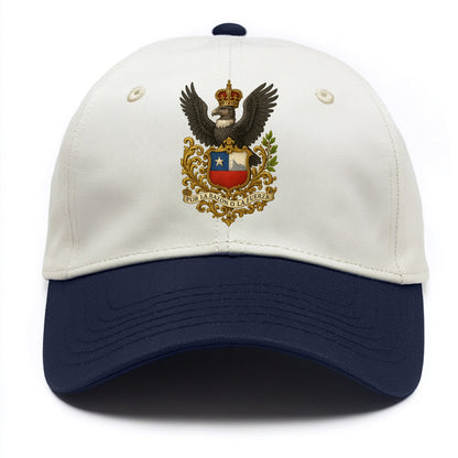 Chile Andean Condor Emblem  - Two Tone Cap - Navy