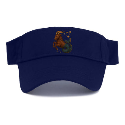 Capricorn Goat  - Visor - Navy