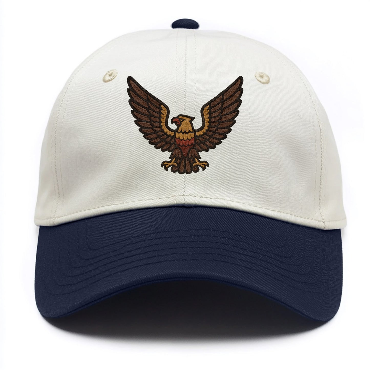 Eagle Wings  - Two Tone Cap - Navy