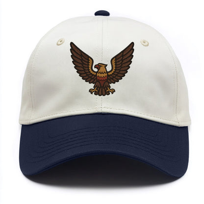 Eagle Wings  - Two Tone Cap - Navy