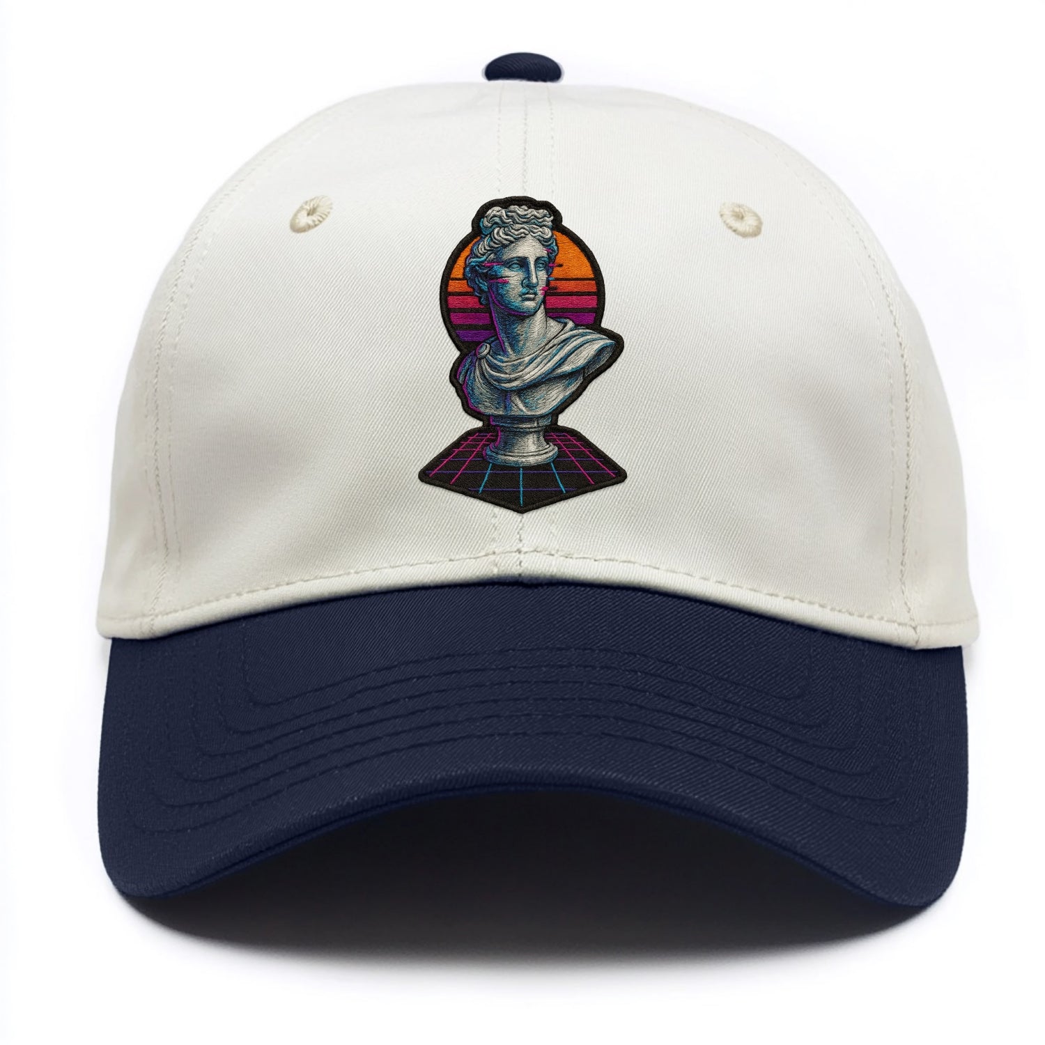 Greek Statue - Two Tone Cap - Navy