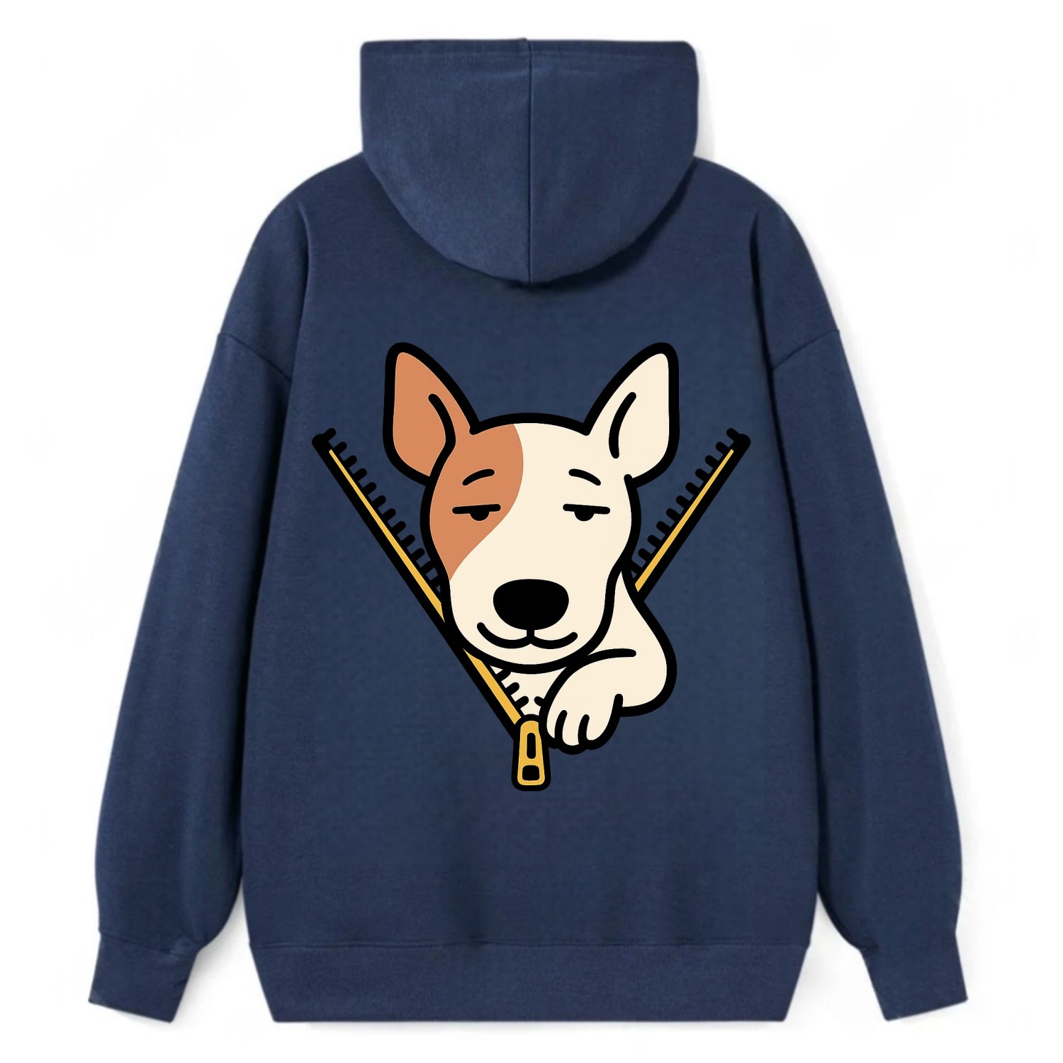 Bull Terrier - Classic Pullover Hoodie - Navy