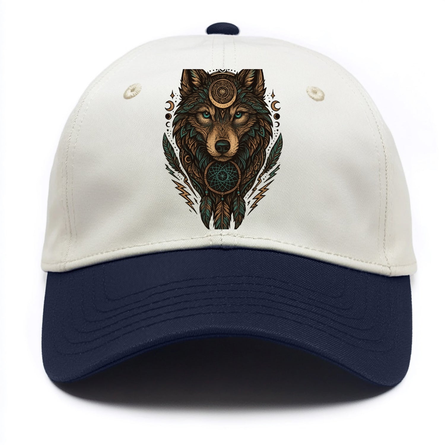 Storm Wolf Thunder  - Two Tone Cap - Navy