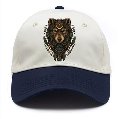 Storm Wolf Thunder  - Two Tone Cap - Navy
