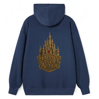 Happily Ever After  - Classic Pullover Hoodie - Navy