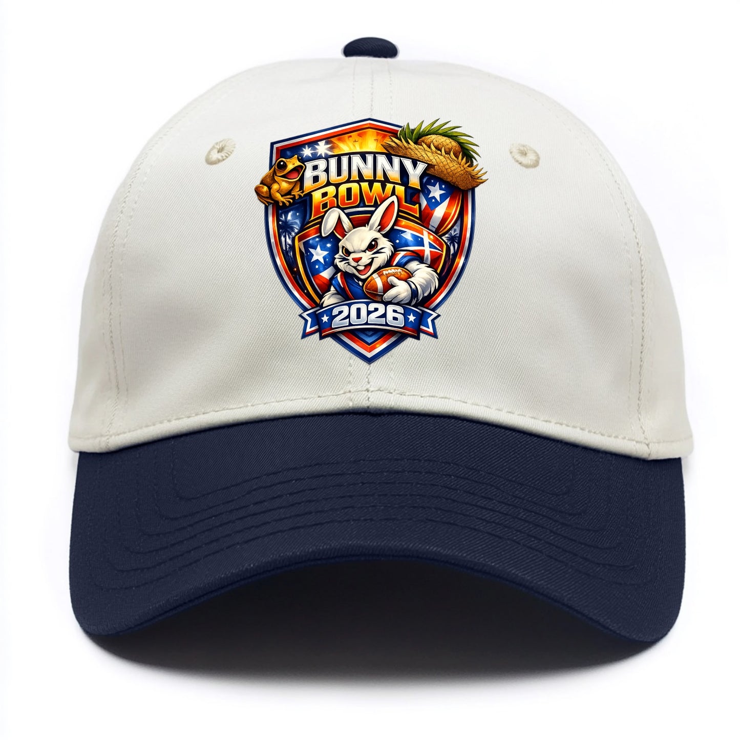 Bunny Bowl 2026 - Two Tone Cap - Navy