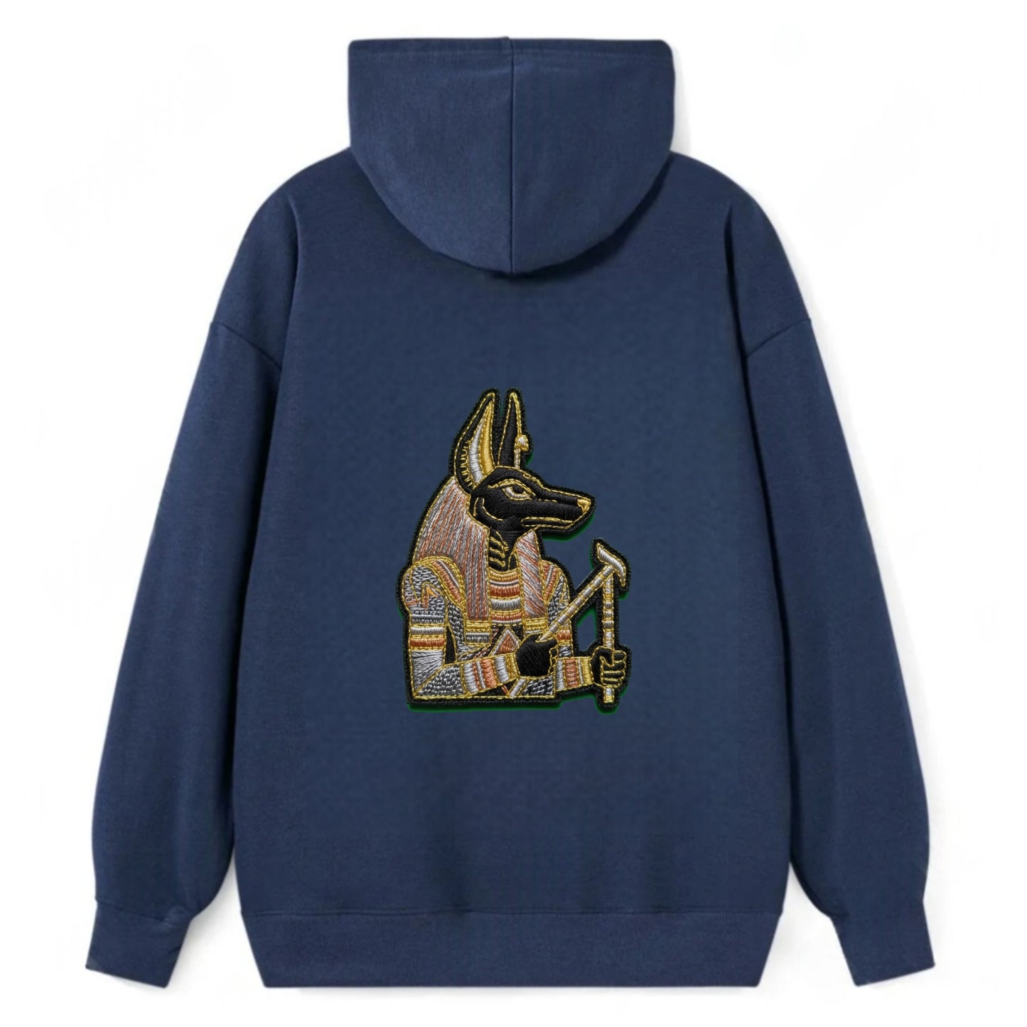 Anubis - Classic Pullover Hoodie - Navy