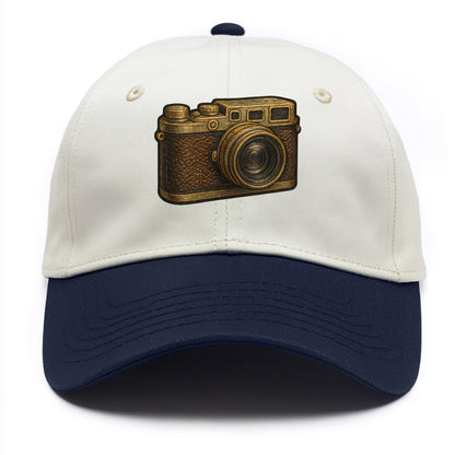 Film Camera  - Two Tone Cap - Navy