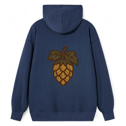 Hop Cone  - Classic Pullover Hoodie - Navy