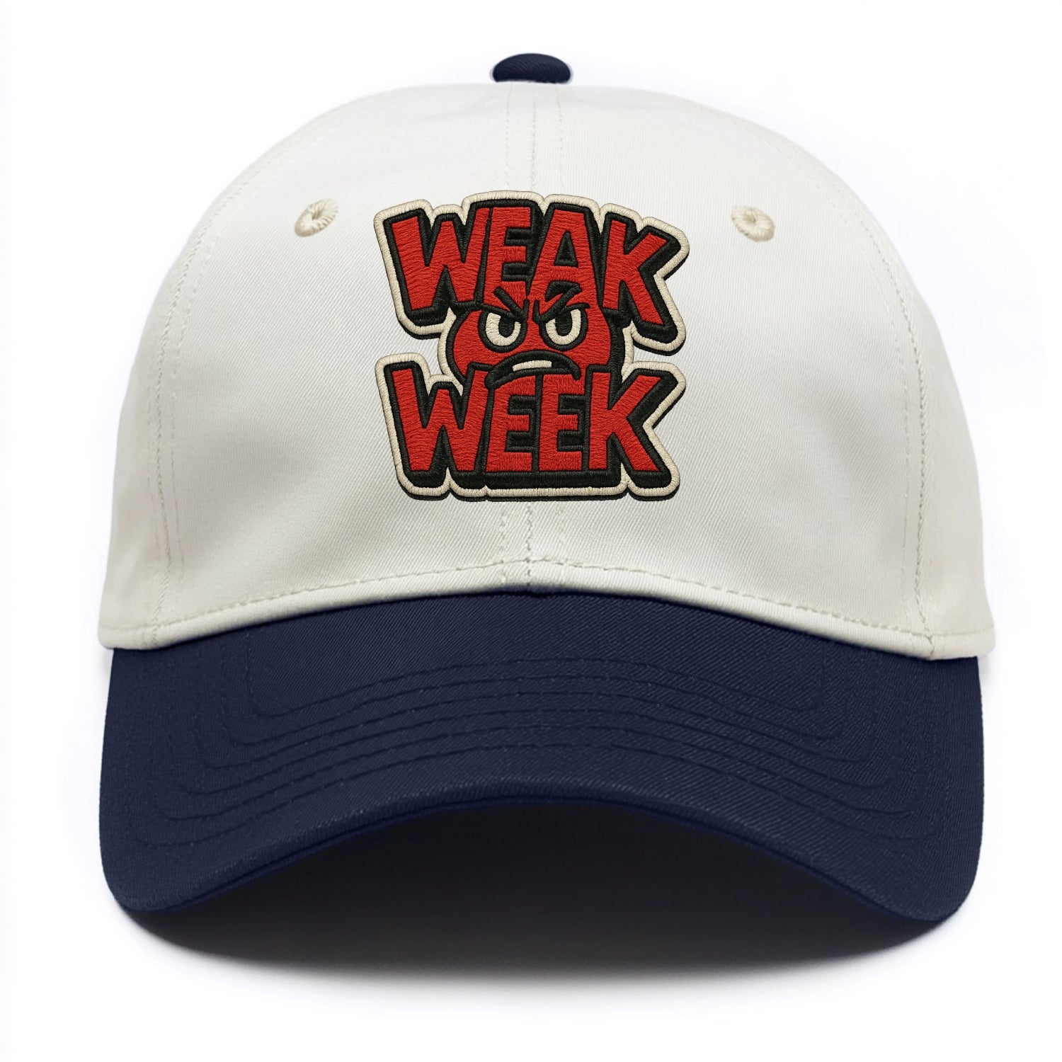WEAK;WEEK WARRIOR Monday Blue Cap - Two Tone Cap - Navy