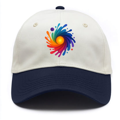 Big Bang Palette - Explosion of paint co - Two Tone Cap - Navy