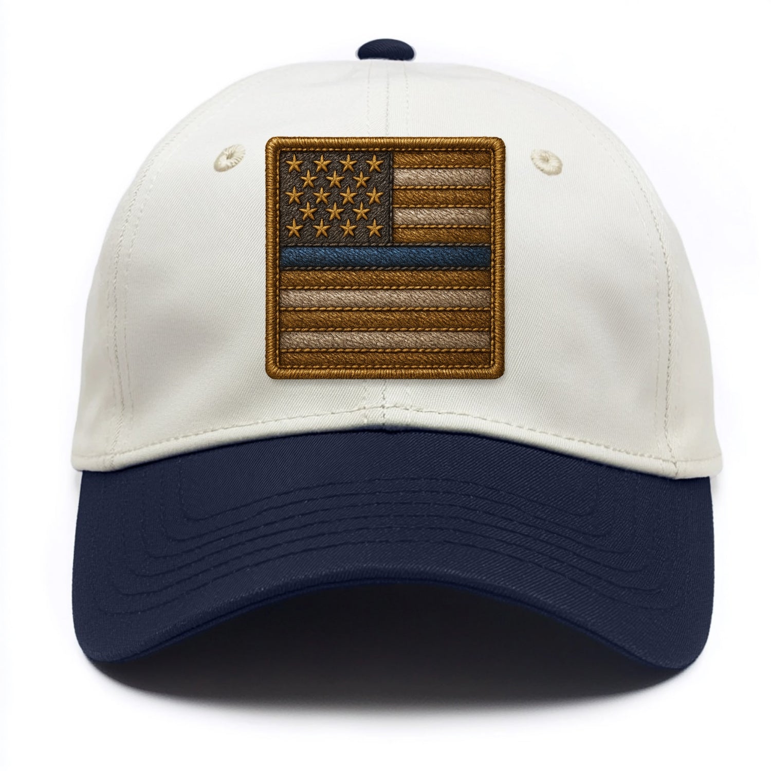 Thin Blue Line  - Two Tone Cap - Navy