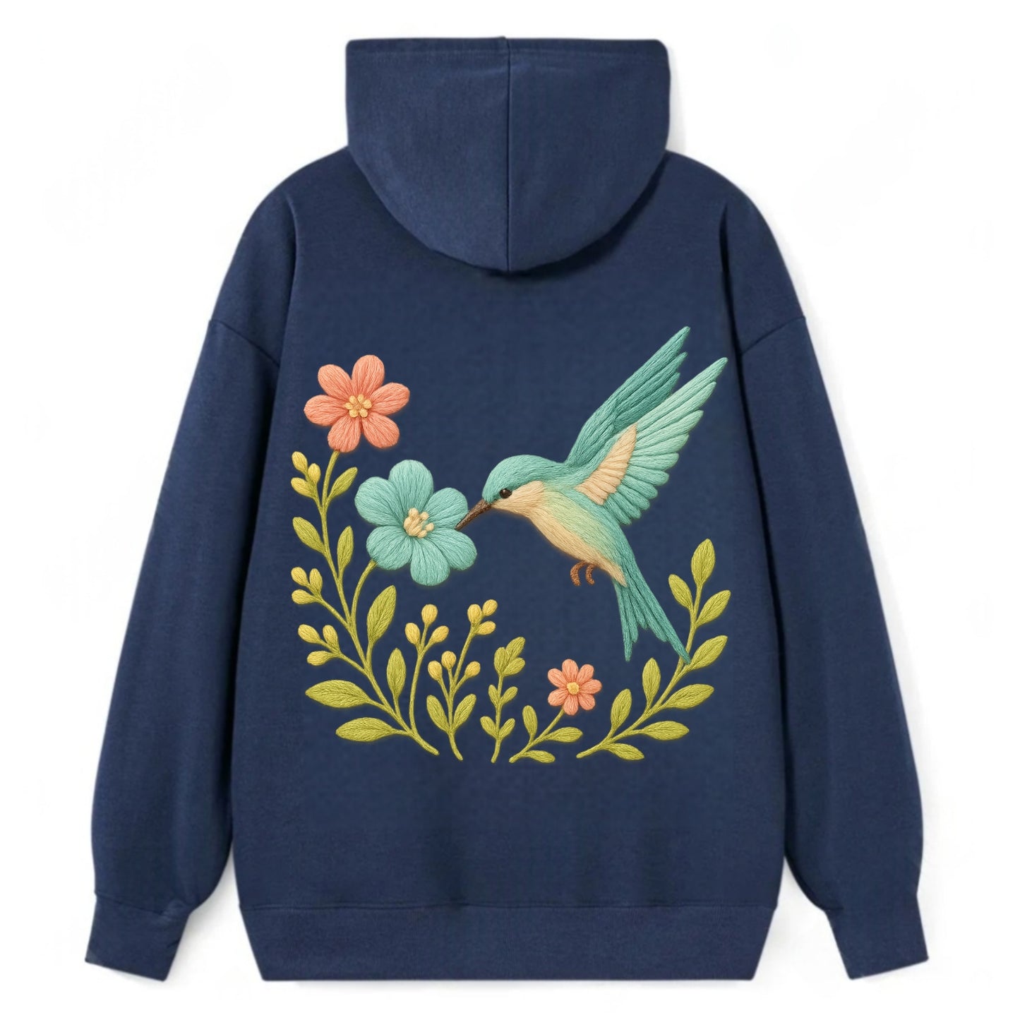 Mint Bee-Eater - Classic Pullover Hoodie - Navy