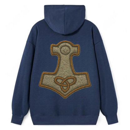 Mjolnir - Classic Pullover Hoodie - Navy