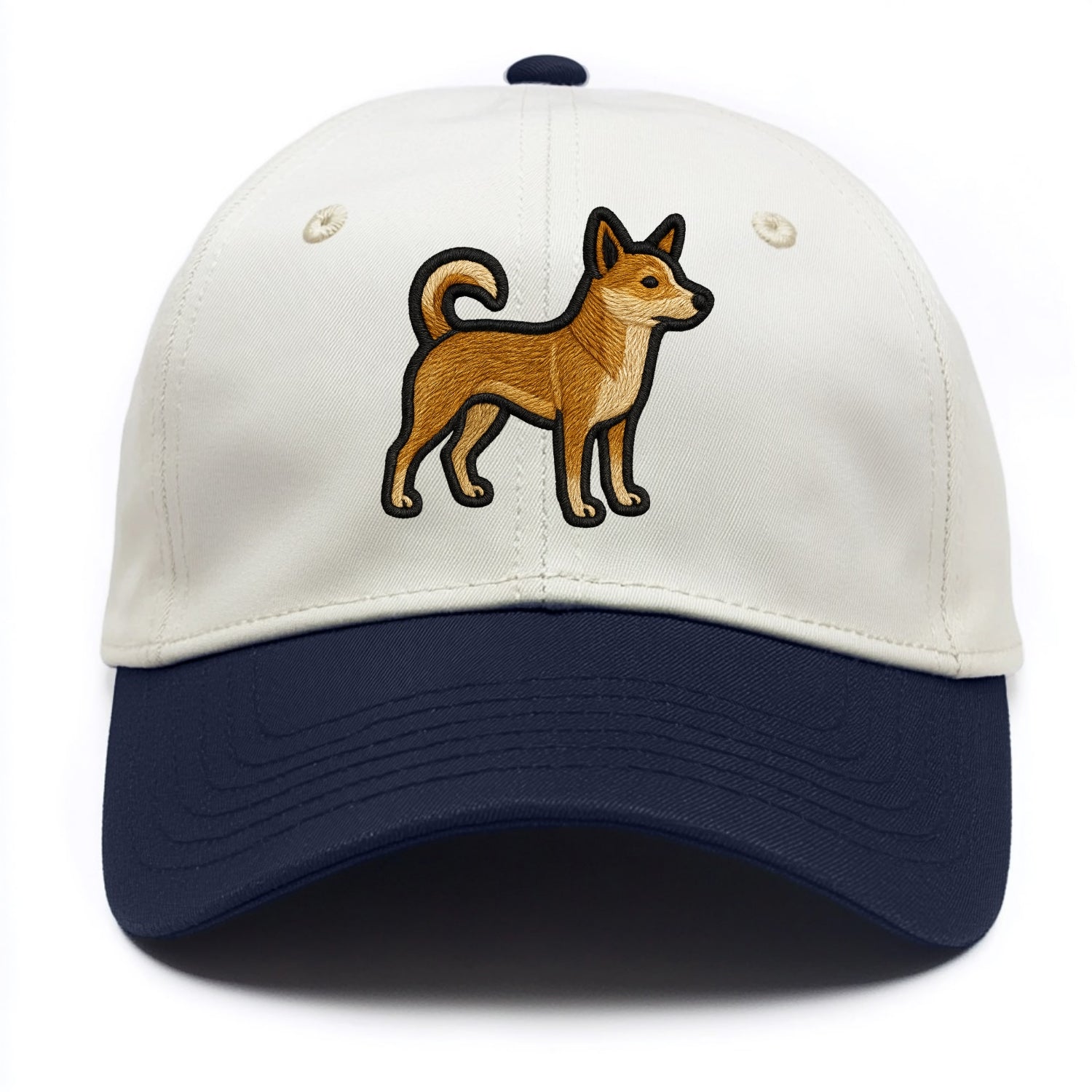 Norwegian Lundehund - Modern puffin hunt - Two Tone Cap - Navy