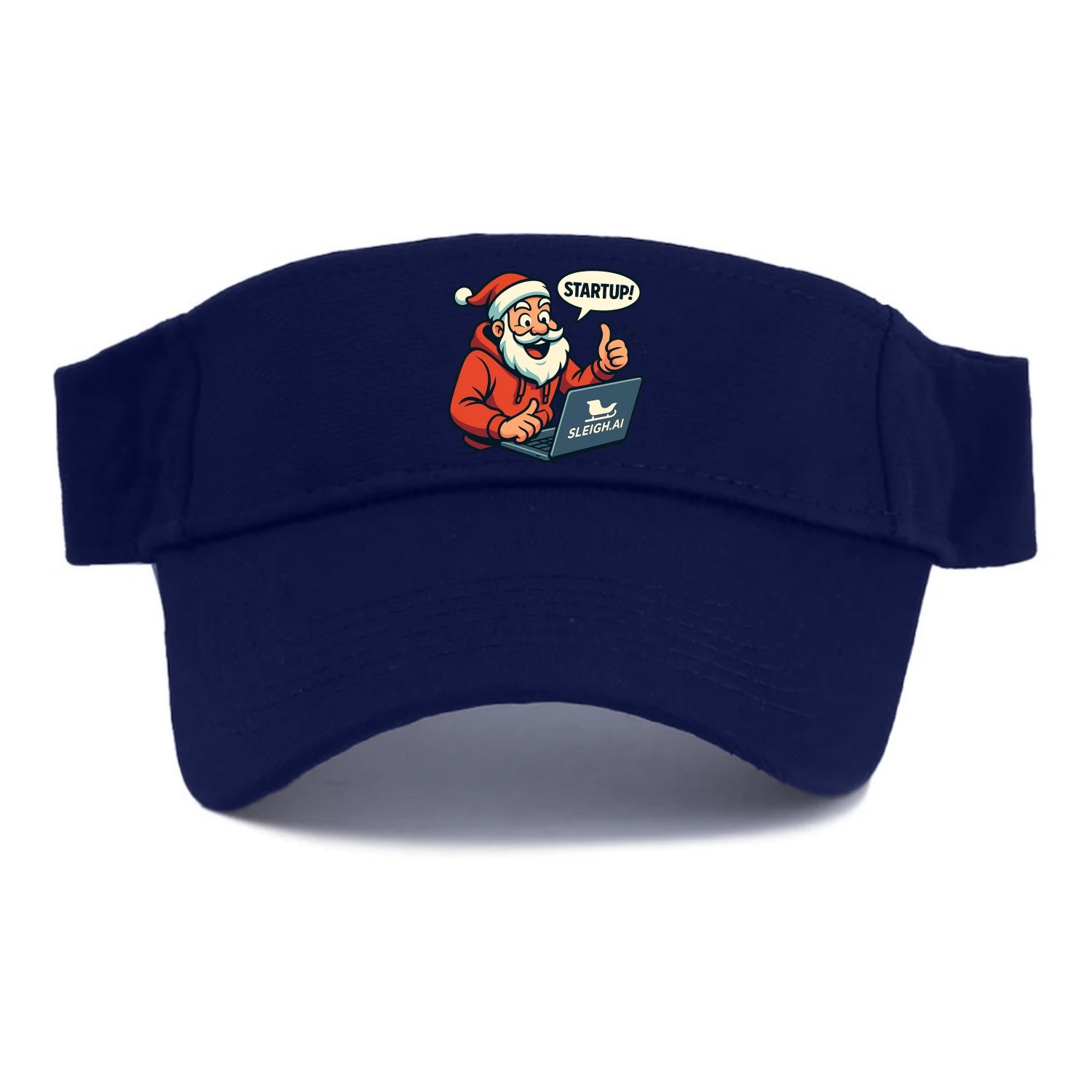 Santa Tech Startup CEO - Visor - Navy
