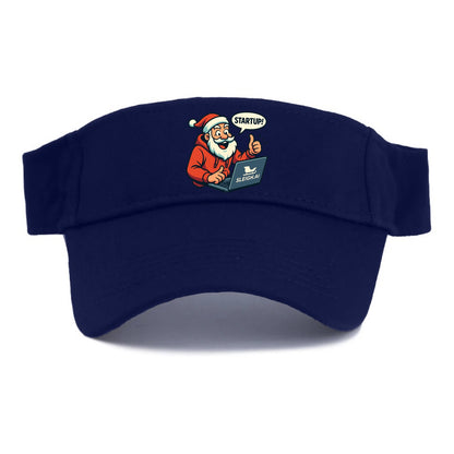 Santa Tech Startup CEO - Visor - Navy