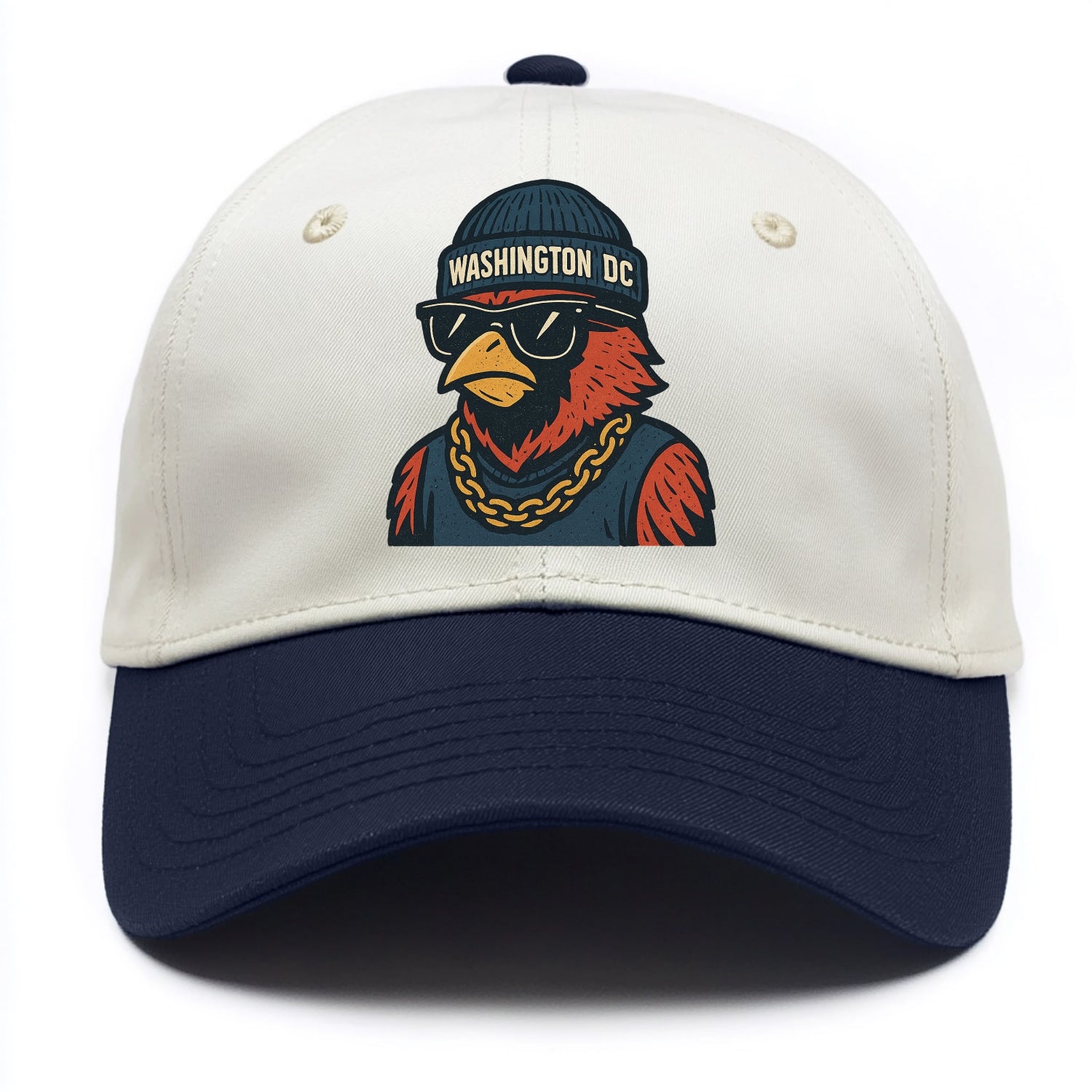 "cardinal" "washington Dc" "dc" "navy" "us East" - Two Tone Cap - Navy