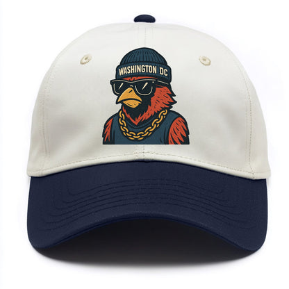"cardinal" "washington Dc" "dc" "navy" "us East" - Two Tone Cap - Navy