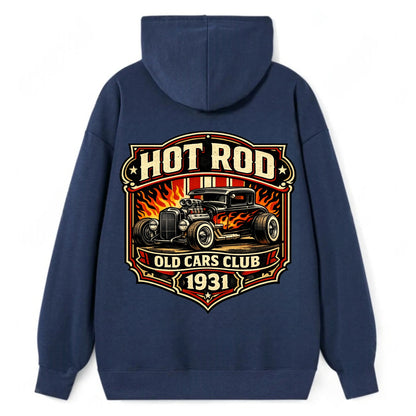 Hot Rod Club 1931 - Classic Pullover Hoodie - Navy