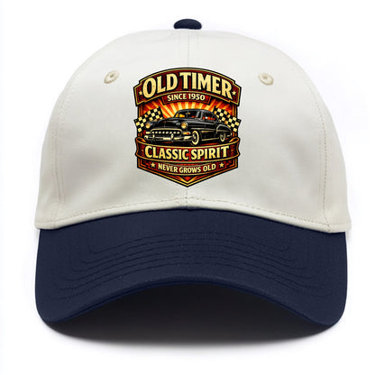 Old Timer Classic Spirit - Two Tone Cap - Navy