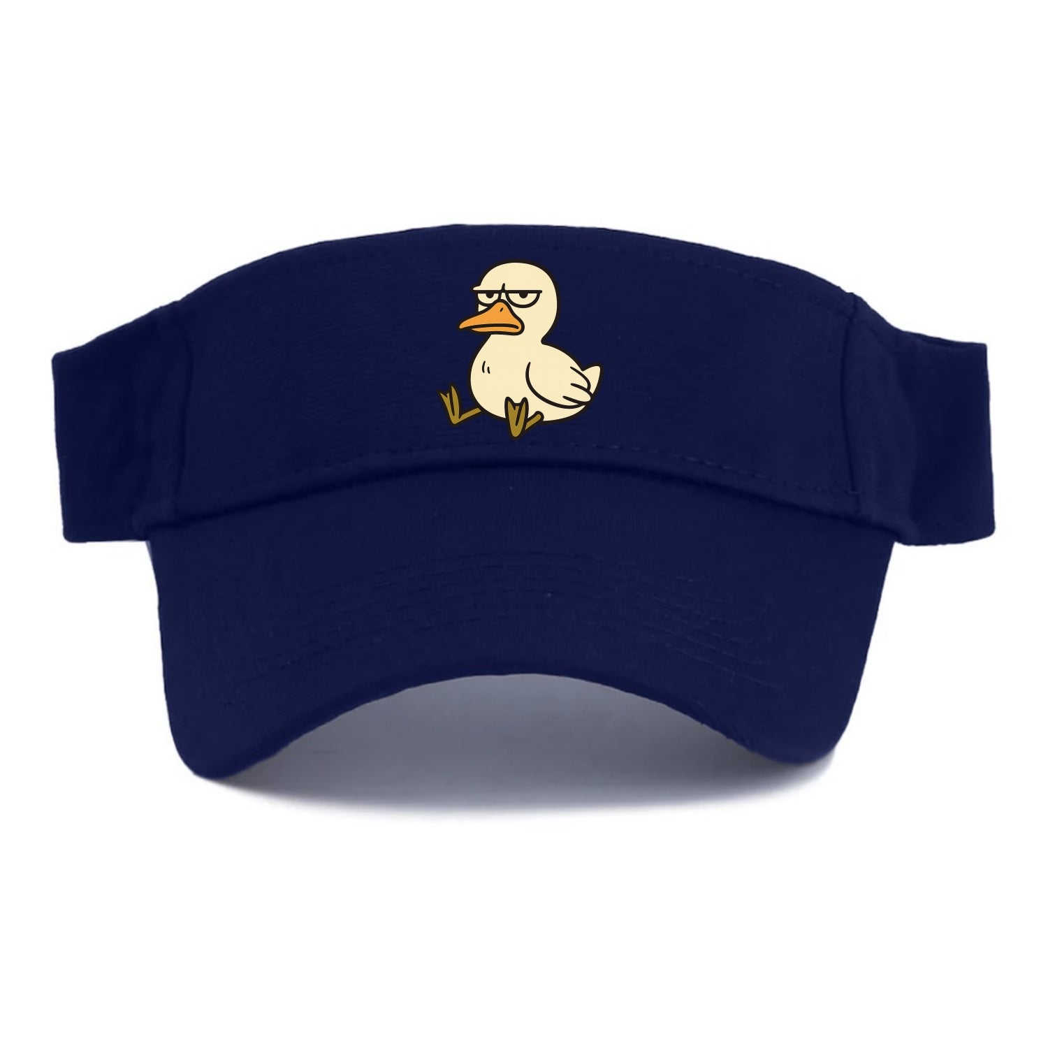 The Duck Judging Silently - Visor - Navy