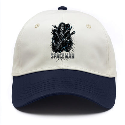 Silver Splash - Two Tone Cap - Navy