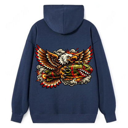 War Eagle Bomb - Classic Pullover Hoodie - Navy