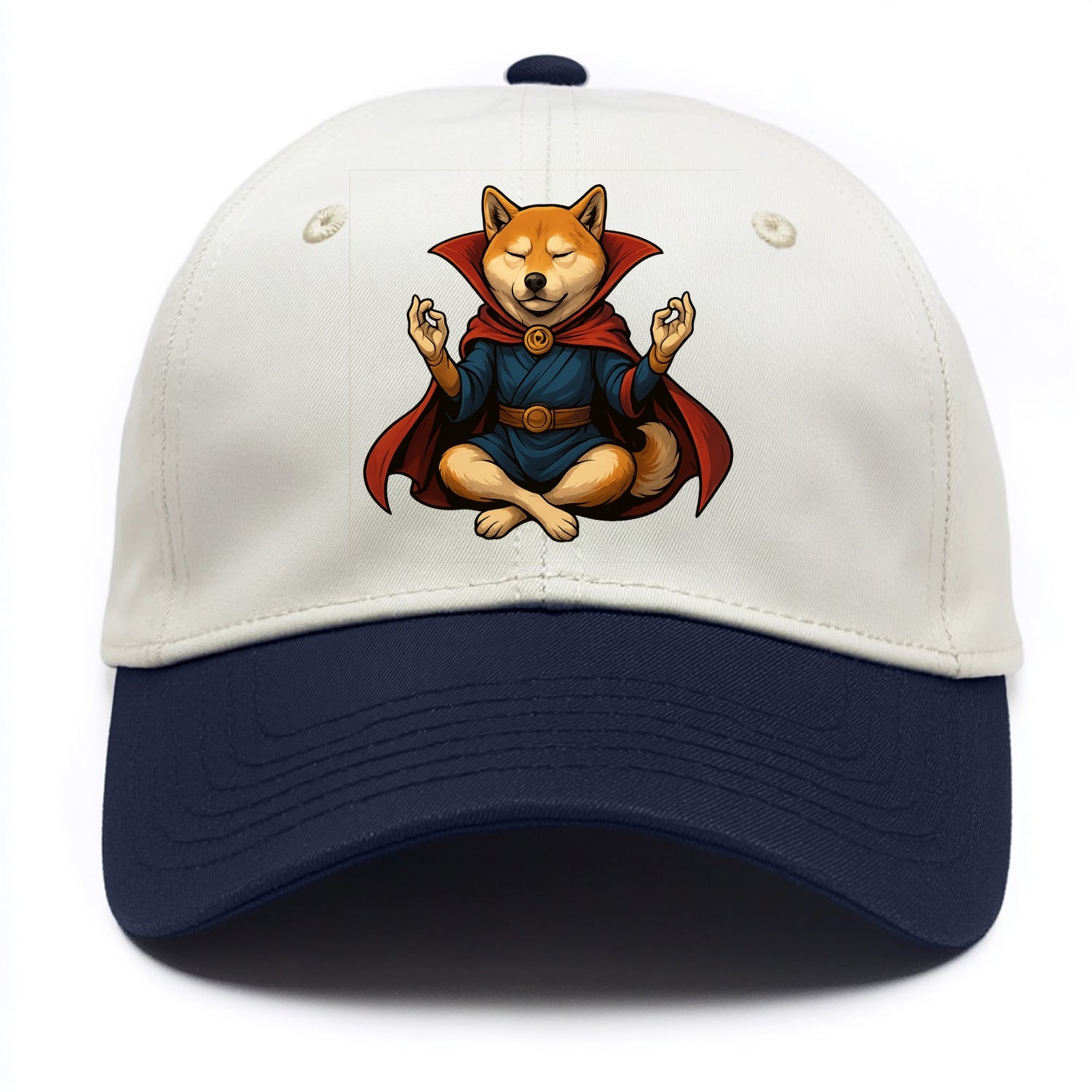 Shiba Inu Doctor Strange  - Two Tone Cap - Navy