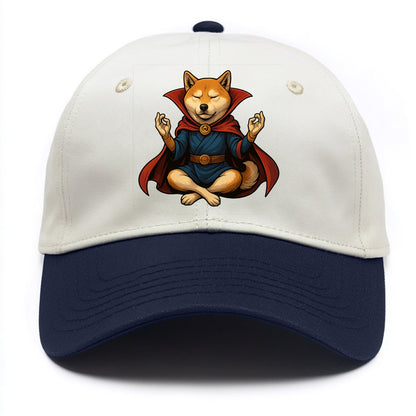 Shiba Inu Doctor Strange  - Two Tone Cap - Navy