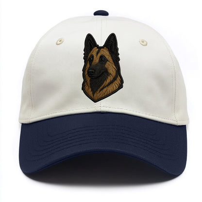 Belgian Tervuren - Trendy shepherd desig - Two Tone Cap - Navy
