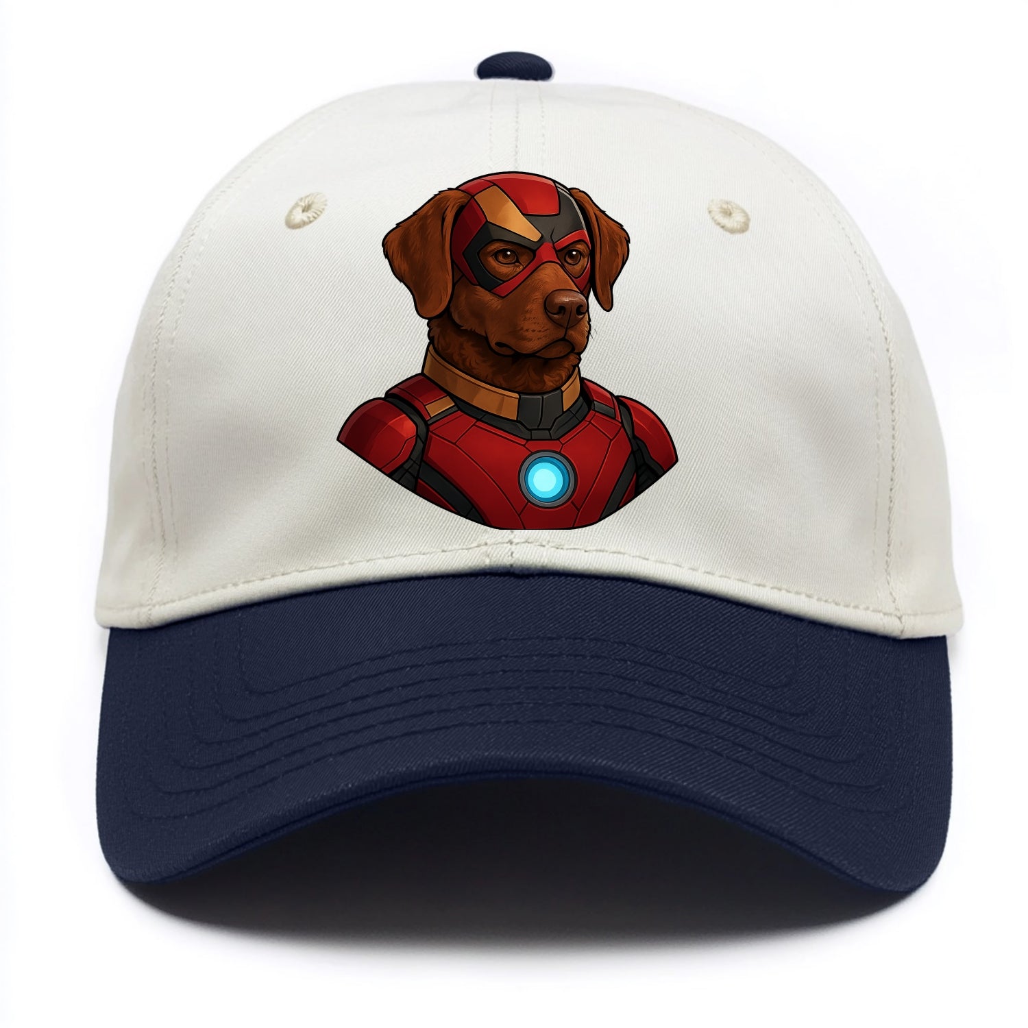 Chesapeake Bay Retriever Loyal Hero  - T Two Tone Cap - Navy